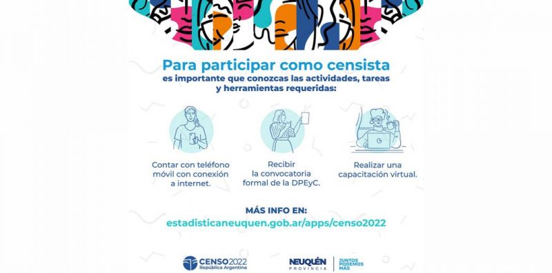Últimos días para poder inscribirse como censistas