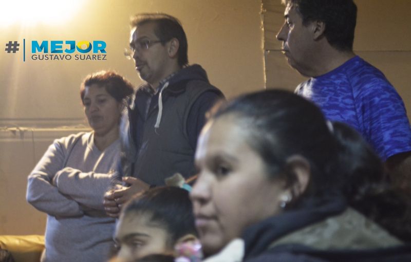 Gustavo Suarez en la Casa de la Familia Cuevas