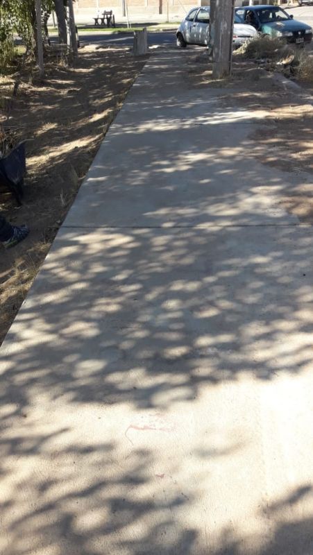 ARREGLOS EN EL PARQUE PERITO MORENO DE PLAZA HUINCUL.