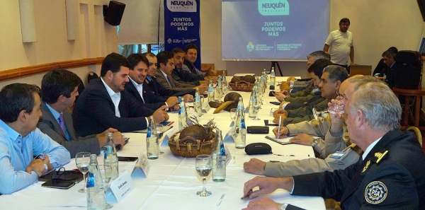 Se realizó en Villa La Angostura la tercera reunión del Comando Unificado