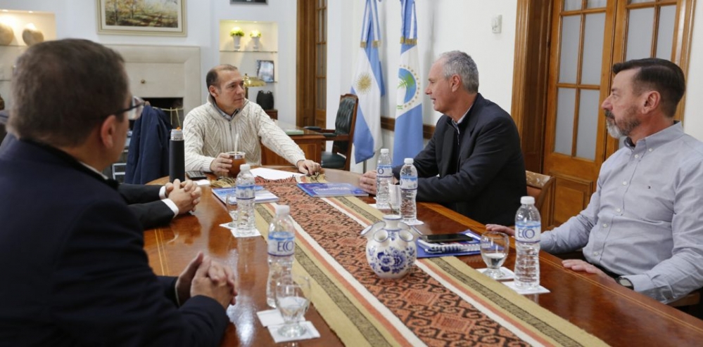 Gutiérrez se reunió con las nuevas autoridades de Pluspetrol