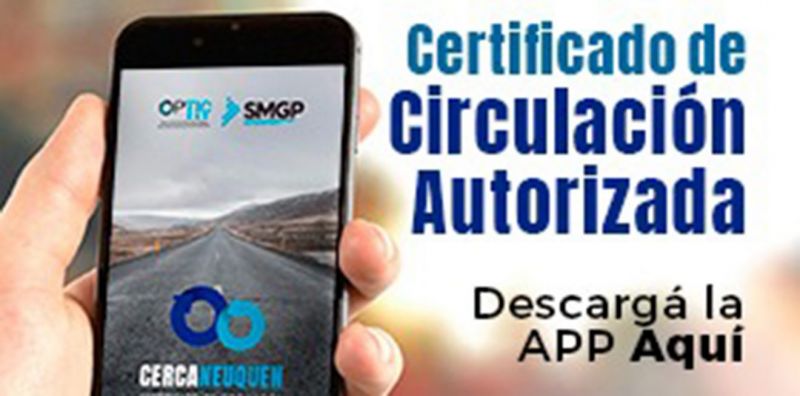 Permiso de circulación para quienes realizan actividades habilitadas