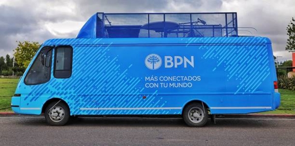 El BPN lleva su unidad móvil al Mundial de Rafting