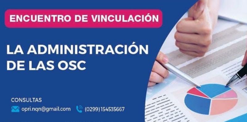 Dictarán capacitación sobre administración de las organizaciones sociales