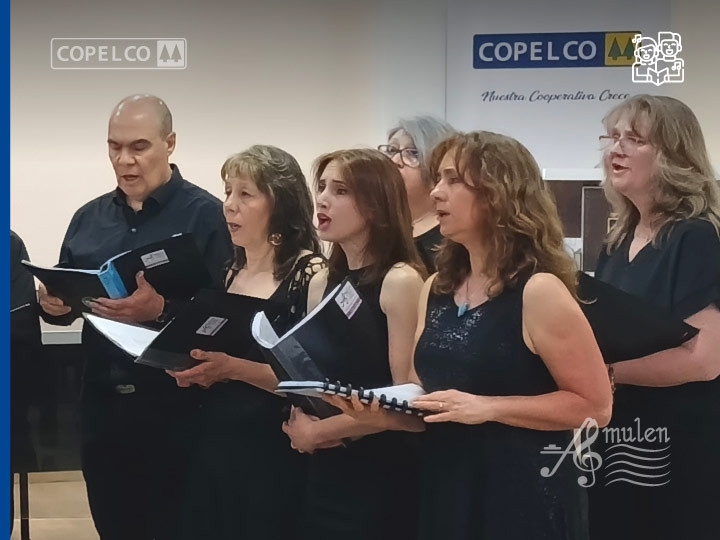 El Coro Amulen deleitó con su repertorio 2023