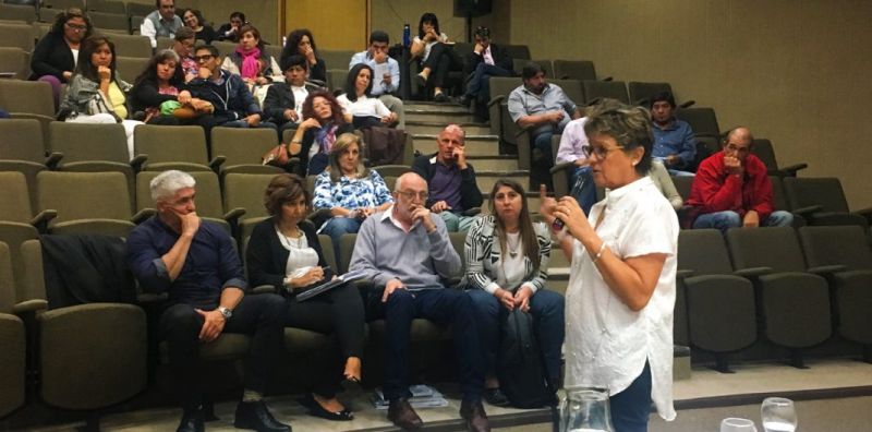 Storioni se reunió con directivos y supervisores de escuelas técnicas