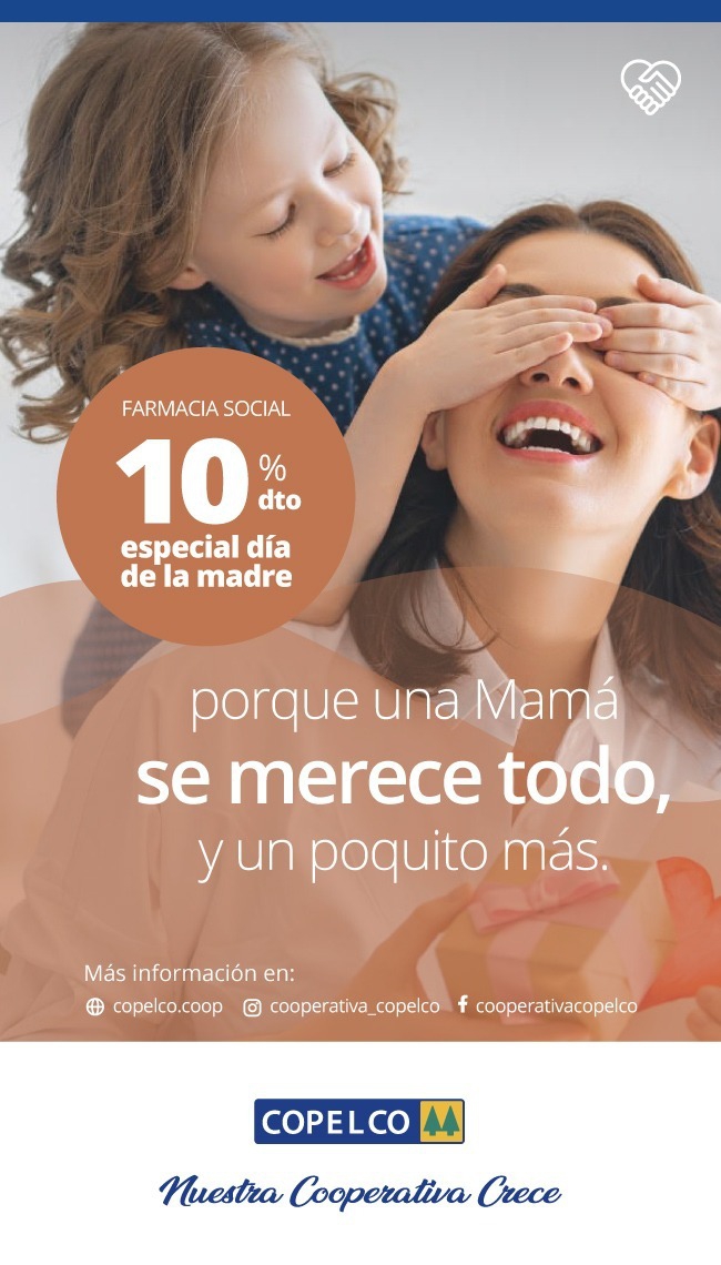 Promo Día de la Madre en Farmacia COPELCO