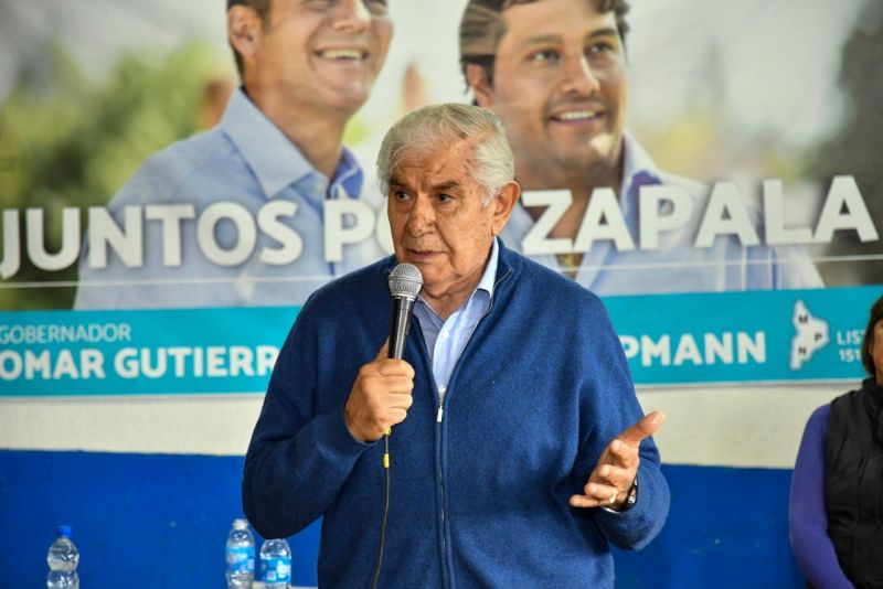 Guillermo Pereyra en Zapala: “mi único proyecto es defender Neuquén”