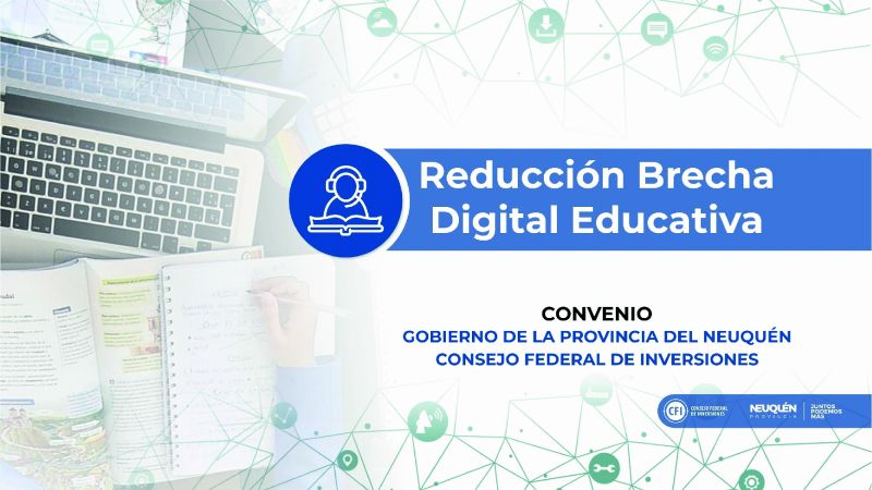 Gutiérrez firmó acuerdos para garantizar la inclusión digital