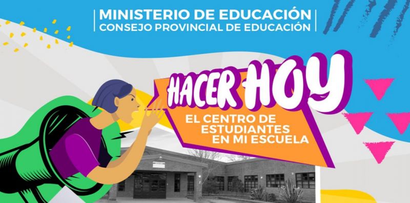 Educación propone jornadas “Hacer hoy: el centro de estudiantes en mi escuela”