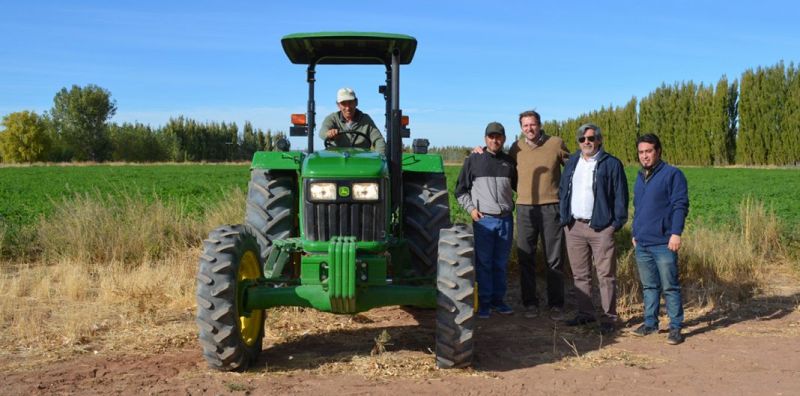 Financian compra de maquinaria agrícola con un novedoso método de devolución