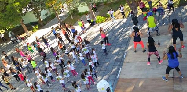 Culminó el ciclo de zumba en el Pulmón Verde