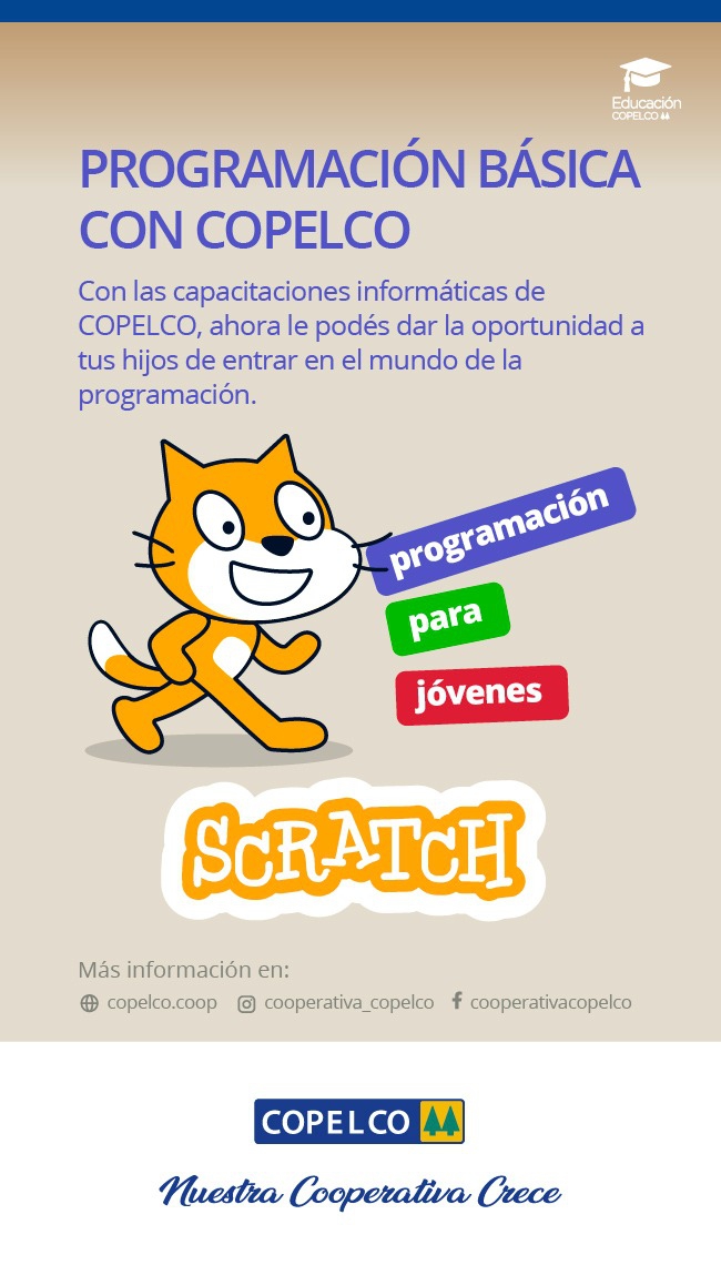 Aprendé programación básica con COPELCO