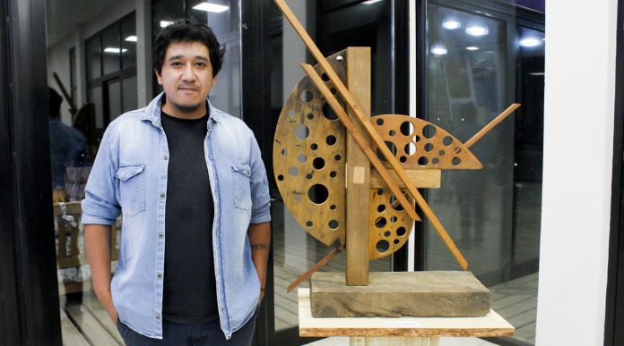 Inauguraron galería de arte en la oficina de Informes Turísticos de Aluminé