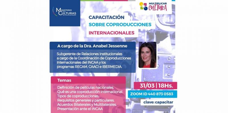 Presentan nueva capacitación sobre coproducciones internacionales