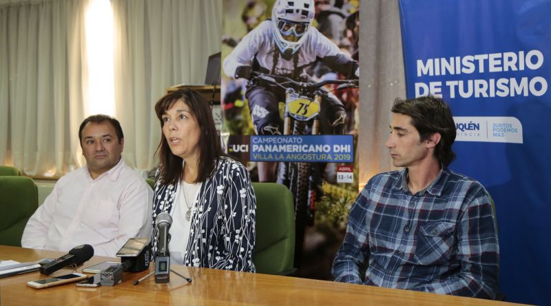 Presentación del Campeonato Panamericano de Descenso en MTB