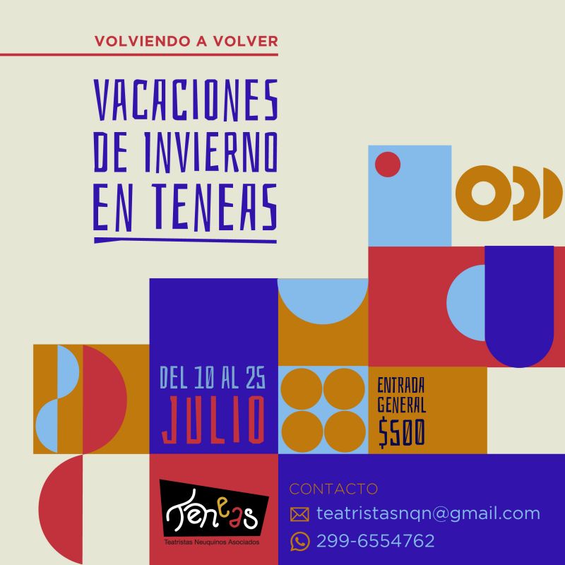 📣¡Vacaciones de invierno en TeNeAs! ¡Volviendo a volver!🔅