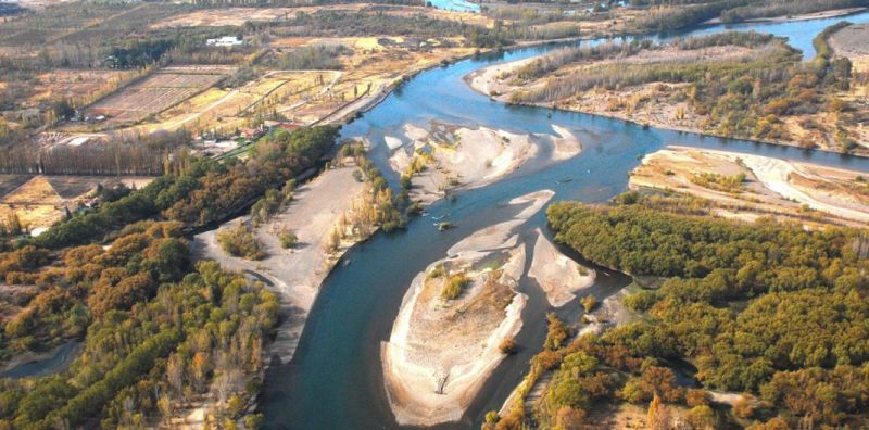 Realizan relevamiento del ecosistema acuático del río Limay inferior