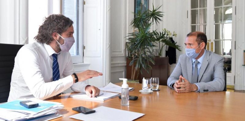 El gobernador se reunió con el ministro Jefe de Gabinete de la Nación