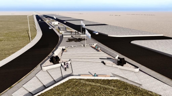 EL MUNICIPIO CONSTRUIRÁ UNA PLAZA CÍVICA EN EL BOULEVARD DEL PASEO ARA GENERAL BELGRANO