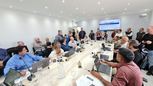 Reunión de comisión en el Concejo Deliberante