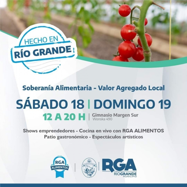 ACERCATE A LA 1° EDICIÓN DE “HECHO EN RÍO GRANDE