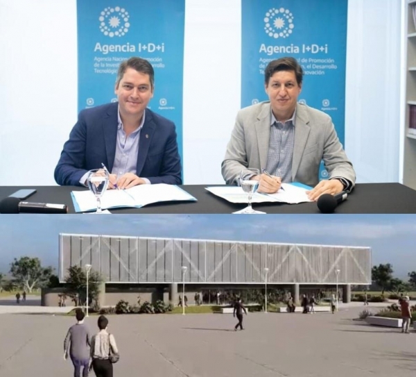EL INTENDENTE FIRMÓ CON NACIÓN LA CONSTRUCCIÓN DE UNA TECNOTECA PARA RÍO GRANDE