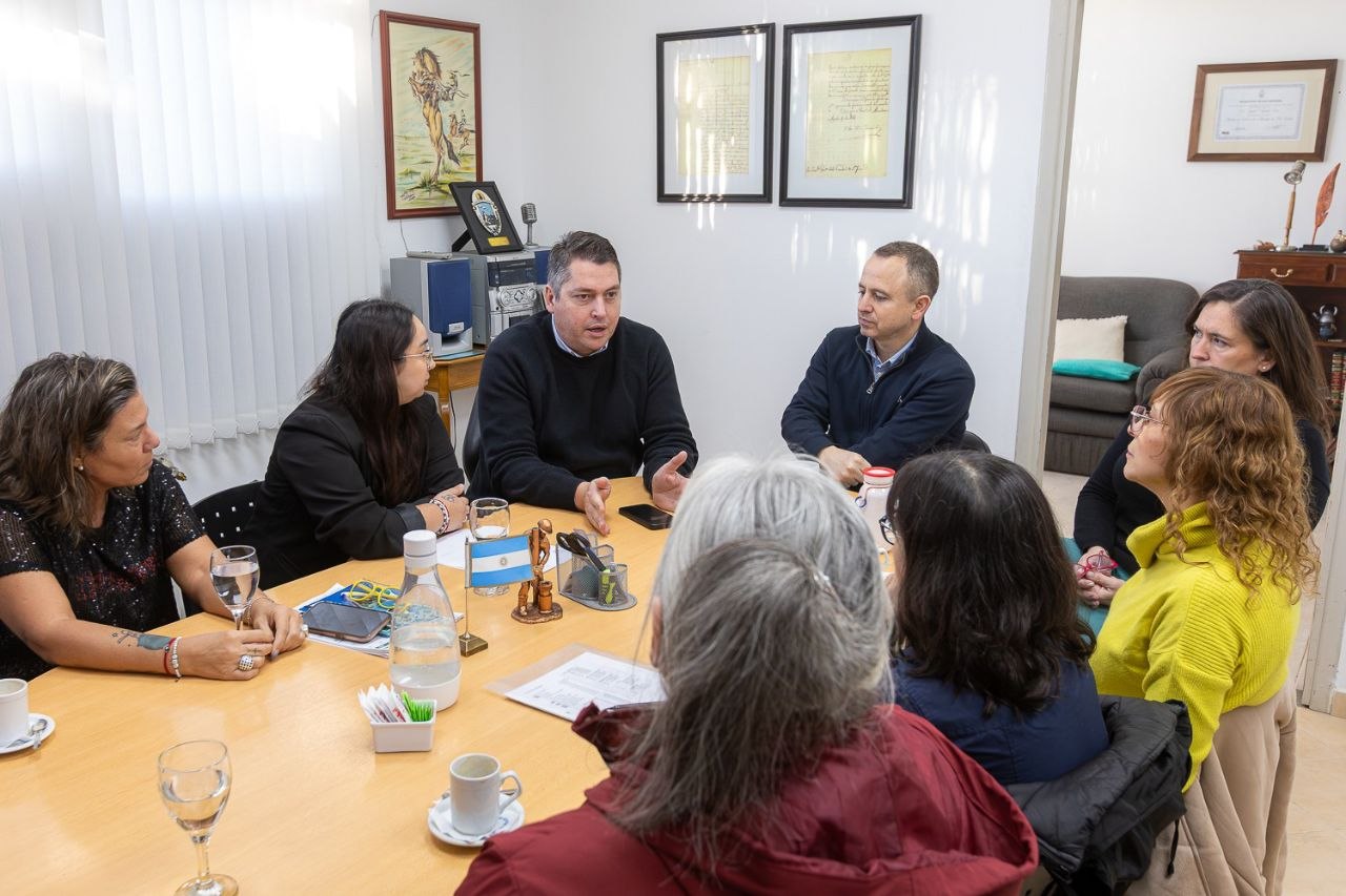 MARTÍN PEREZ MANTUVO UNA REUNIÓN DE TRABAJO