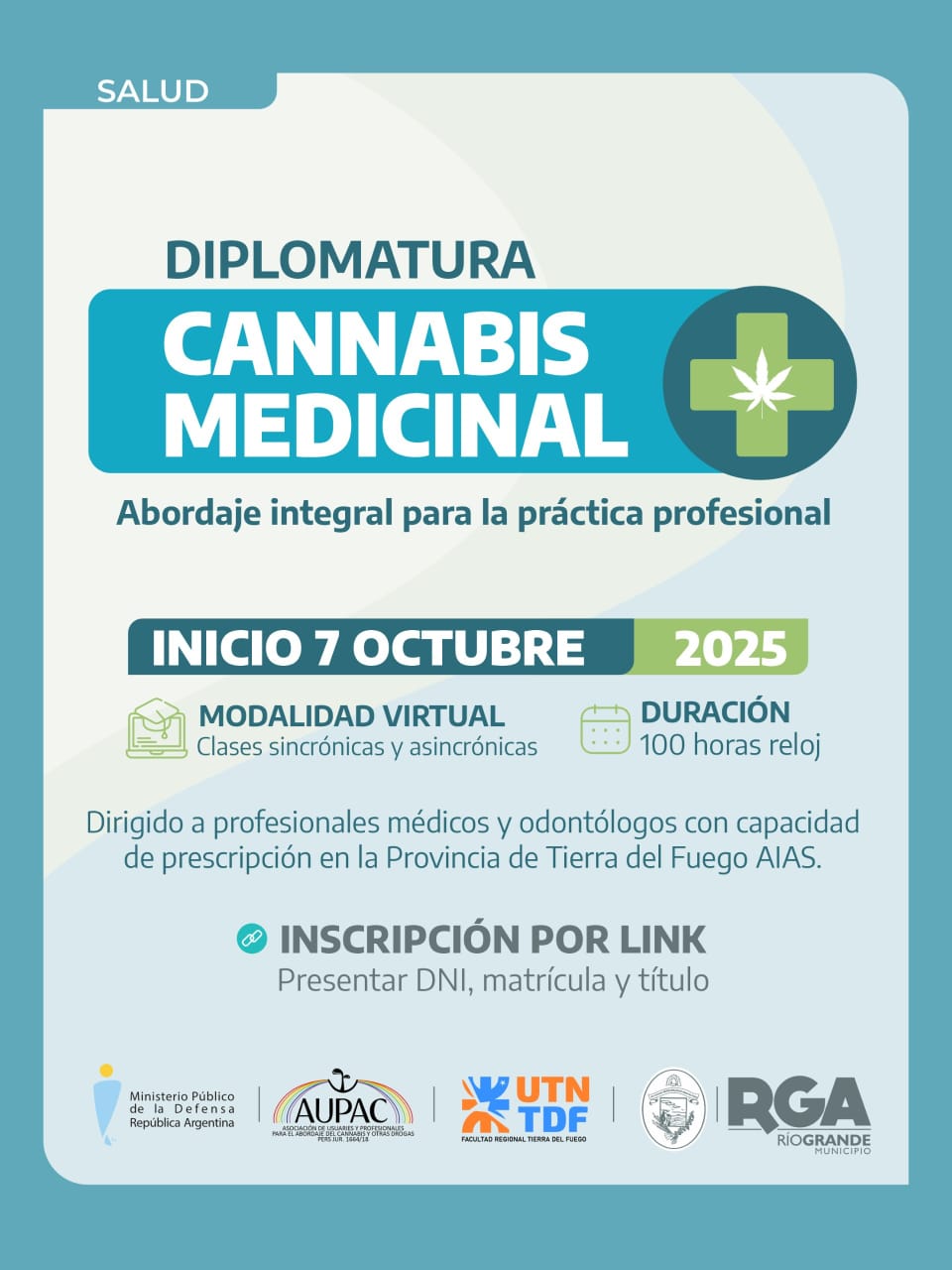 EL MUNICIPIO LANZA LA DIPLOMATURA EN CANNABIS MEDICINAL