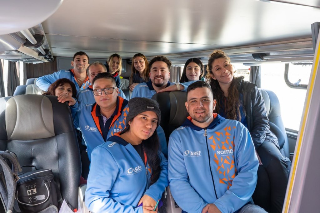 LA DELEGACIÓN DE TIERRA DEL FUEGO VIAJA RUMBO A LOS JUEGOS NACIONALES EVITA 2025