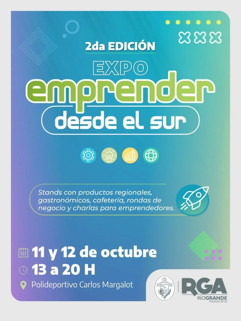 HOY EMPIEZA LA 2ª EXPO “EMPRENDER DESDE EL SUR”