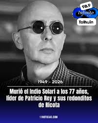 Murió el indio Solari: minuto a minuto de la despedida de un ícono del rock