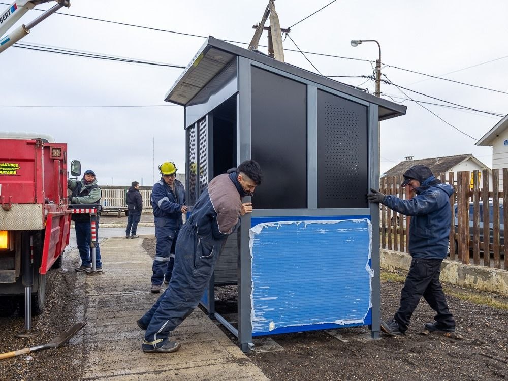 EL MUNICIPIO CONTINÚA INSTALANDO NUEVAS GARITAS