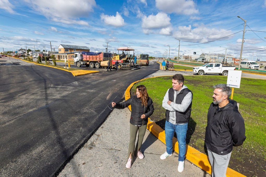 EL MUNICIPIO MODERNIZÓ LA ROTONDA DE O’HIGGINS Y PACHECO