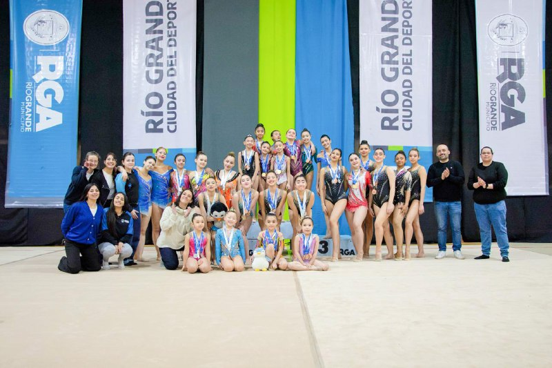 RÍO GRANDE FUE LA SEDE DEL 2º TORNEO PROVINCIAL DE GIMNASIA RÍTMICA