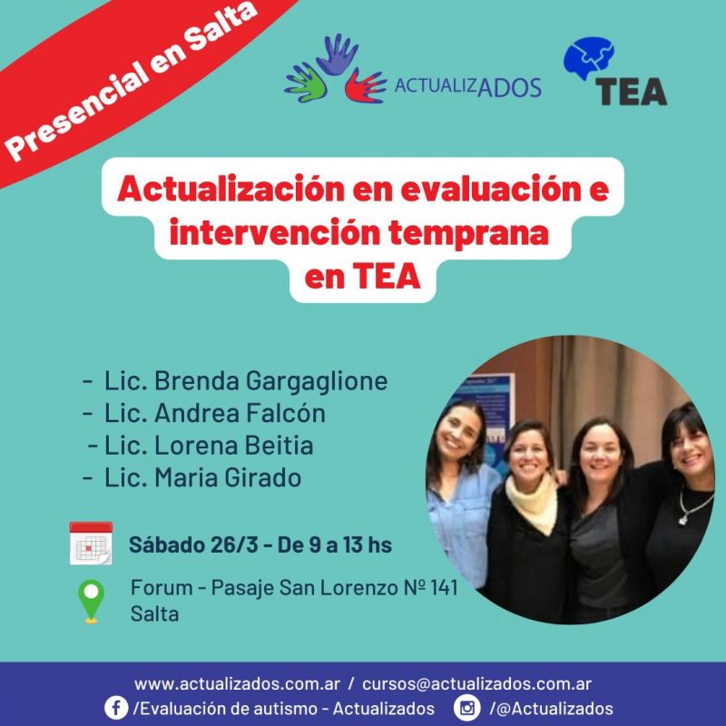 Curso de actualización sobre autismo