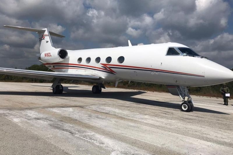 Narco jet con una tonelada de falopa