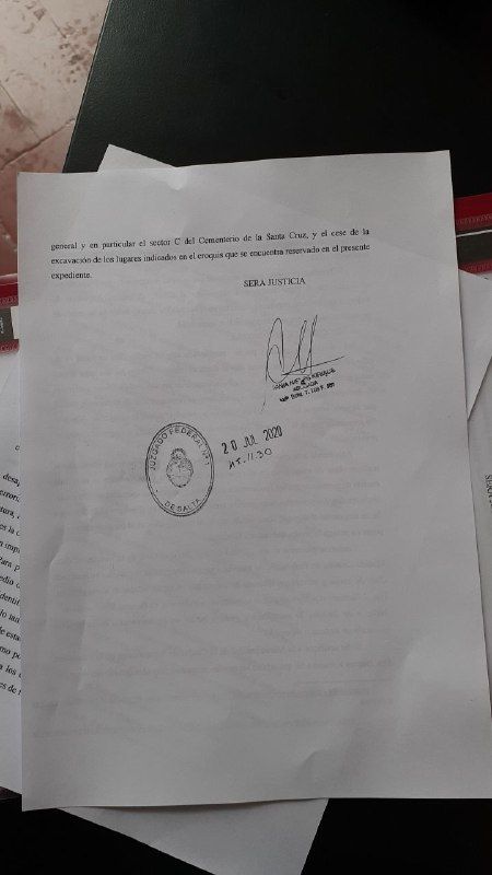 Suspensión del cavado