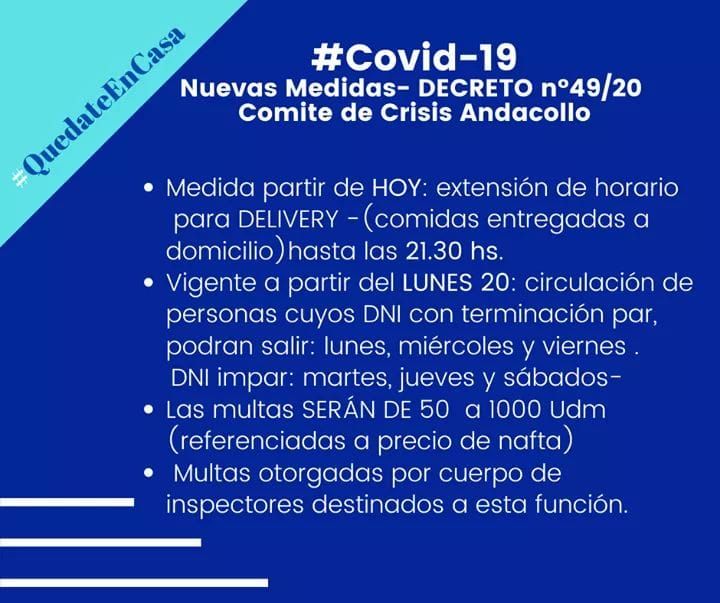 Andacollo toma nuevas medidas de prevención por el COVID-19