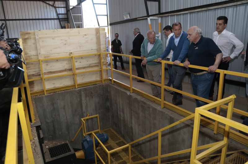 El aserradero de Abra Ancha ya tiene su planta de secado.