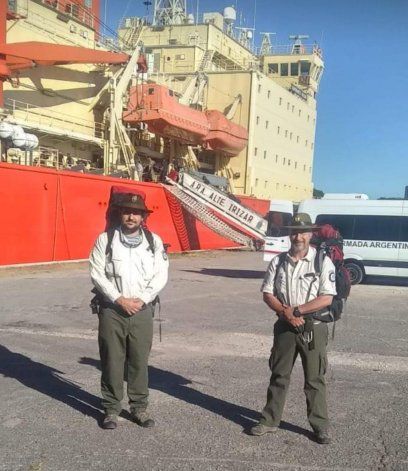 De guardaparques en Zapala a una misión en la Antártida