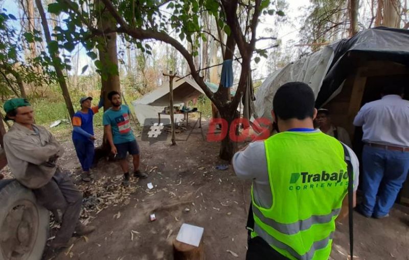 En campos de Corrientes detectaron trabajadores “a punto de descomponerse por el hambre”