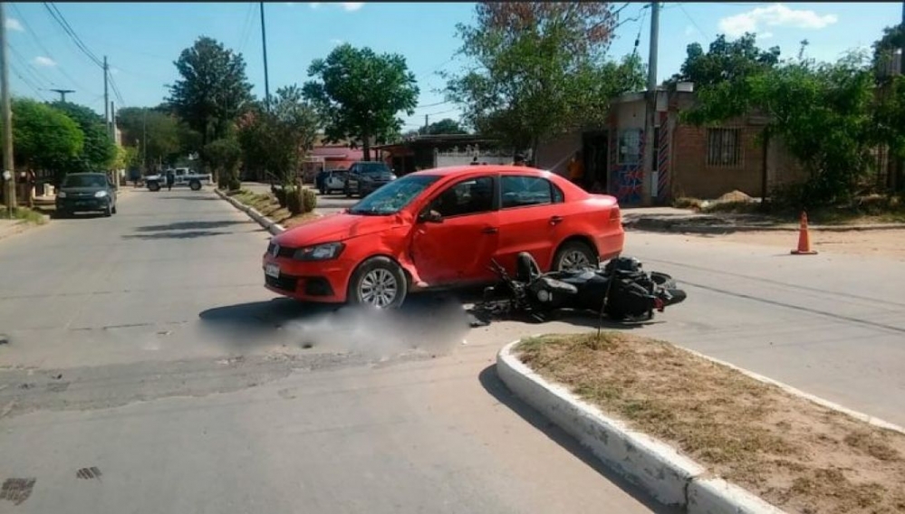 Murió un motociclista en Tartagal tras chocar con un auto