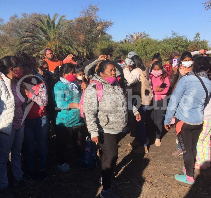 Increíble: vuelven a tomar terrenos desalojados en Colonia Santa Rosa