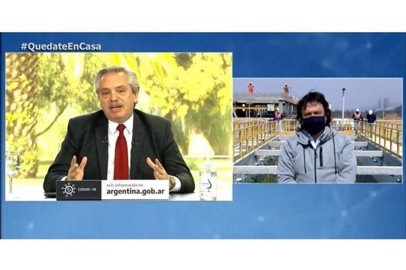 La obra del acueducto de Campo Alegre tiene un avance del 80%