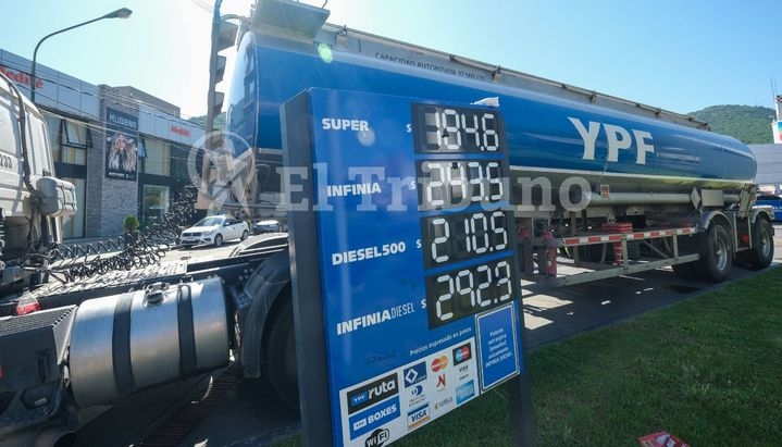 Los combustibles de YPF tuvieron subas que llegan al 6,6% en Salta