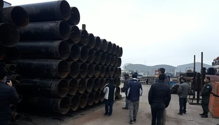 El robo de caños: ¿Notable rapidez, o todo preparado?