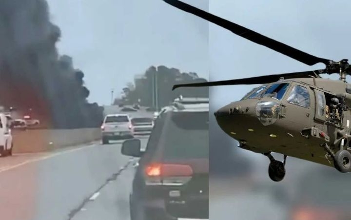 Cayó un helicóptero militar en Estados Unidos: hay al menos seis muertos