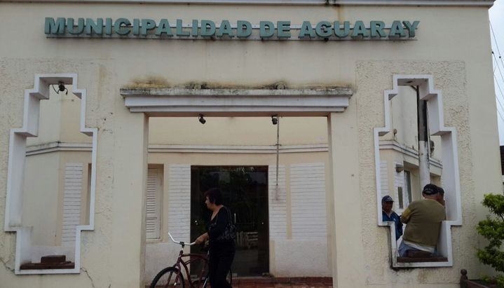Aguaray: Prado, intervenido antes del año de mandato