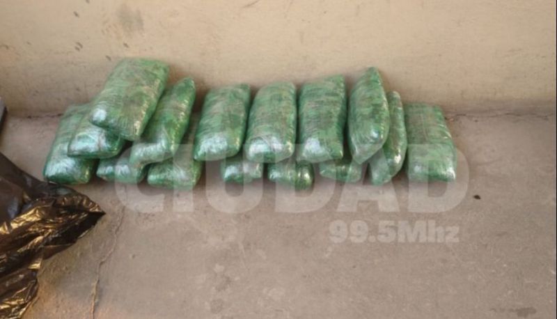 Decomisan 30 kg de coca de la trafic de Cooperadora Asistencial en la que viajaban 8 concejales